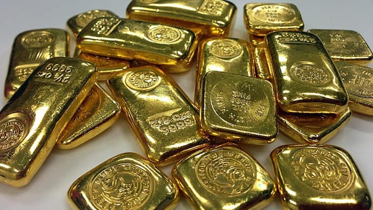 <p>Glänzend und wertvoll: Goldbarren.</p>