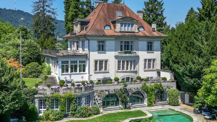 <p>Die Villa Kehl liegt in einem noblen Quartier in Zürich-Wollishofen.</p>
