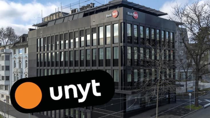 <p>Bank WIR in Basel: Aus diesem Hause stammt die neue Digitalwährung Unyt.</p>