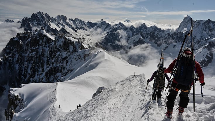 <p>Vallée Blanche: Traum jedes Freeriders.</p>