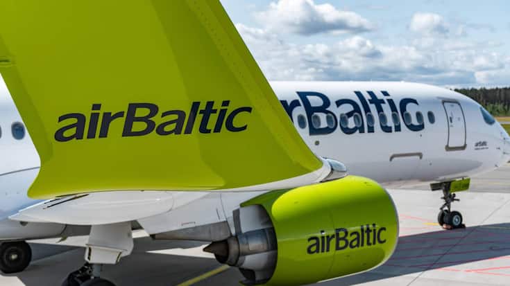 <p>Um bei Wartung und Treibstoff zu sparen, startet Air Baltic nicht mit vollem Schub und benötigt deshalb oft längere Pisten. Das erschwert die Arbeit der Flugüberwachung Skyguide.</p>