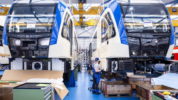 <p>Gemäss SRF gelangen in den Schweizer Werken des Zugbauers Stadler Rail zu viele VOC-Emissionen in die Umwelt.</p>