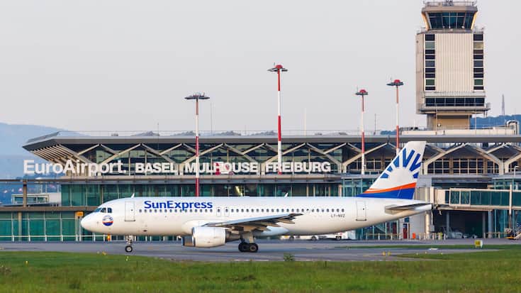 <p>Pilotinnen und Piloten setzen den Flughafen Basel auf den zweitletzten Platz im Ranking.</p>