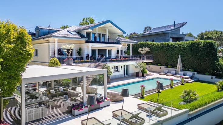 <p>Frisch renoviert: Dieses Luxus-Anwesen steht für 15 Millionen zum Verkauf.</p>