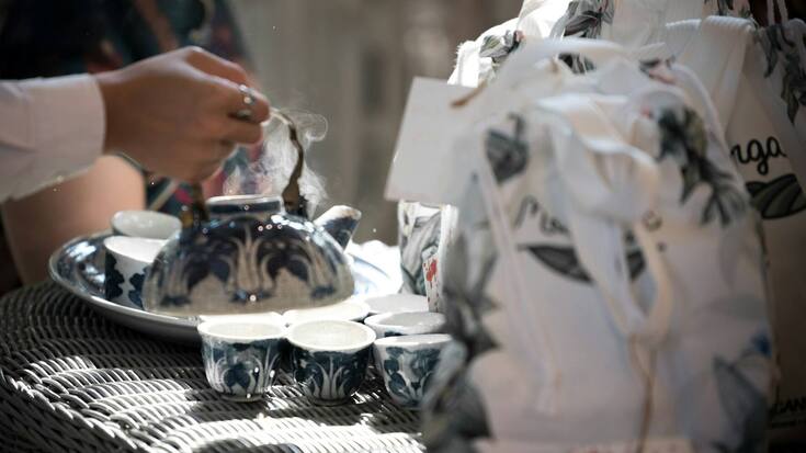 Chinesisches Porzellan, Tee