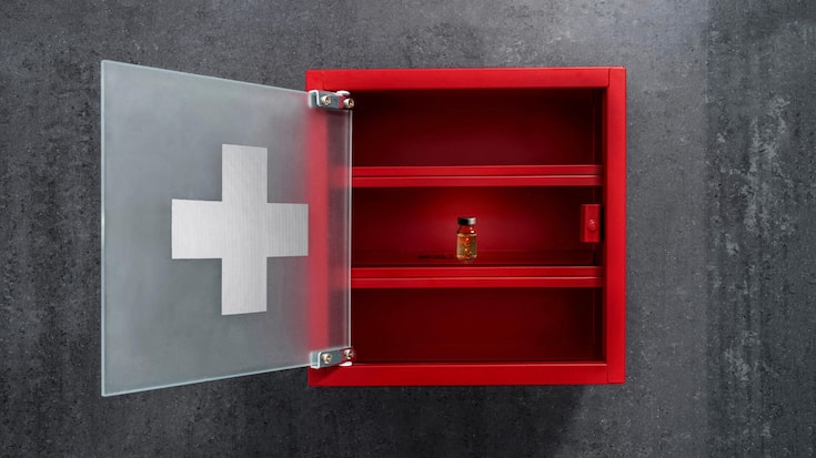 <p>Im Schweizer Medikamentenschrank herrscht die grosse Leere.</p>