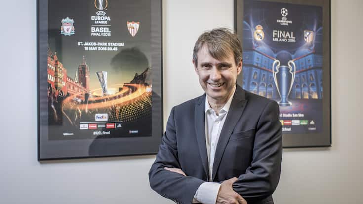 <p>Bernhard Burgener: Mit dem Vermarkten der grossen Uefa-Turniere hat seine Highlight-Gruppe viel Geld verdient. Doch nun laufen die Verträge aus.</p>