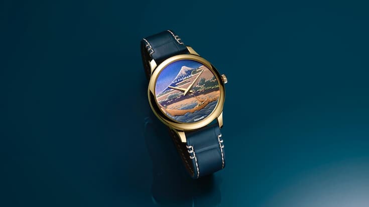 <p>Die L.U.C XP Urushi Ukiyo-e ist eine auf acht Stück limitierte Uhr aus der neuen Serie. Ihr Zifferblatt zeigt eine Ansicht des Bergs Fuji.</p>