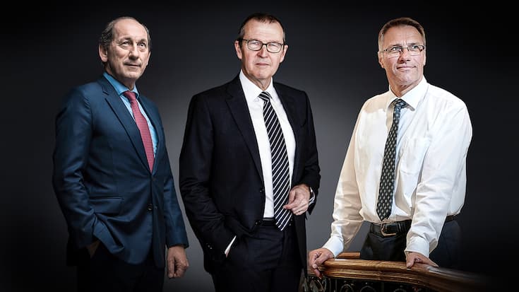 Paul Bulcke Markus Hongler und Markus Gygax