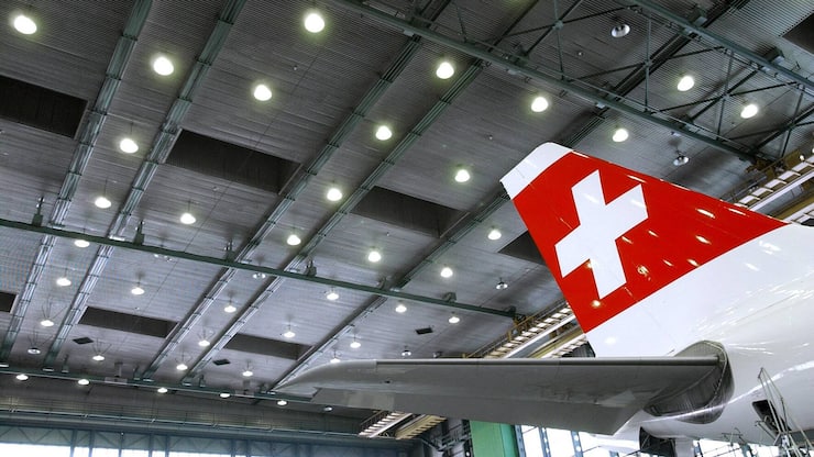 SCHWEIZ SWISSAIR SWISS LOGO