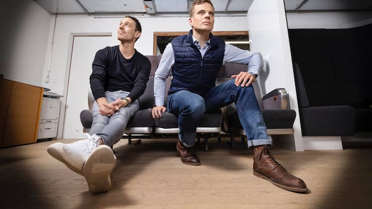 Alexander Martin, Morgan Siffert, Startup