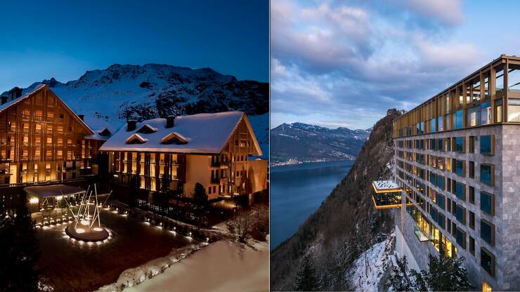 Chedi/Bürgenstock Fotomontage