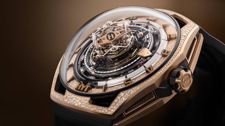 Conical Tourbillon Infinity Diamonds