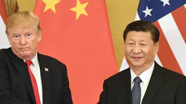 Donald Trump und Xi Jinping