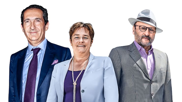 300 Reichste Aufsteiger: PAtrick Drahie Madgalena Martollo Blocher Gerard Wertheimer