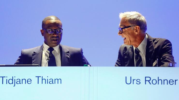 Urs Rohner Tidjane Thiam