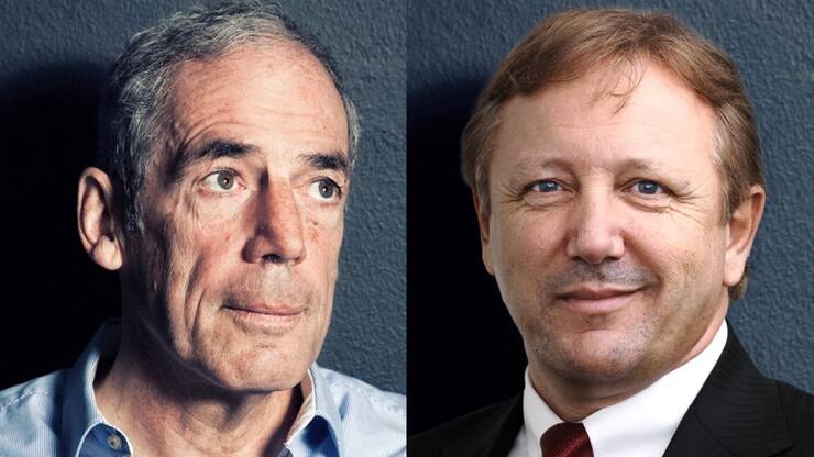 Anton Affentranger und Hans-Ulrich Meister