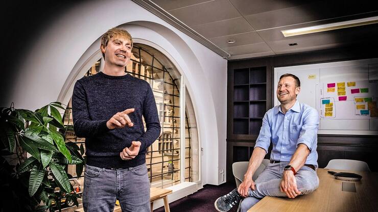 David Fuersinger und Philipp Dick