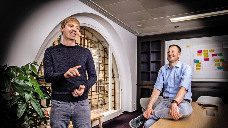 David Fuersinger und Philipp Dick