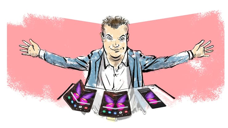 Das Samsung Galaxy Fold im Crashtest