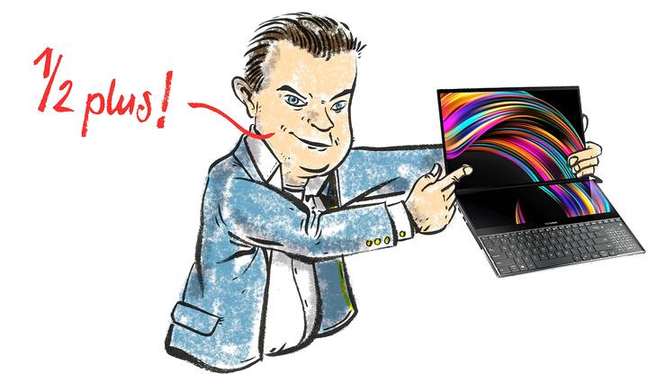 Kowalskys Crashtest: Asus ZenBook Pro Duo