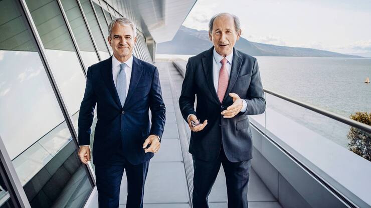 Nestlé Freixe und Bulcke