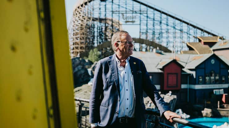 Family BusinessRoland Mack gründete 1975 mit seinem Vater Franz den Europa-Park. Damals eine Grünfläche mit ein paar Attraktionen.