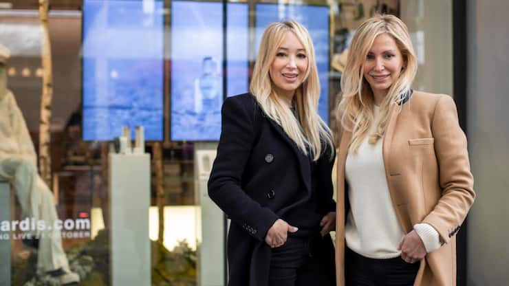 Haben gutlachen: Haleh (r.) und Golnar Abivardi.