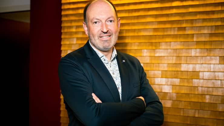 Foto: Kim Niederhauser. Appenzell, 29.07.2025. Interview mit Roman Kunz. GeschÃ¤ftsfÃ¼hrer Appenzeller Versicherungen. Handelszeitung-Artikel Â«die KleinstenÂ»