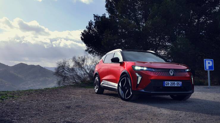 Der Renault Scenic E-Tech.