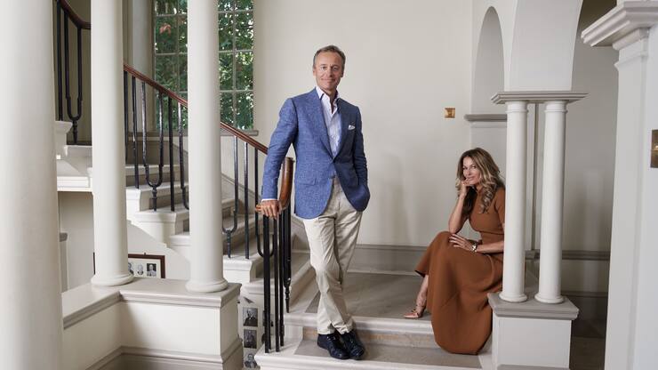 Ernesto Bertarelli mit Gattin Kirsty