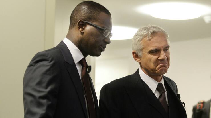 Tidjane Thiam CS Urs Rohner Credit Suisse