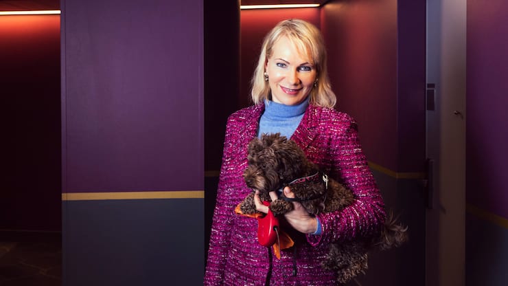 Margarita Louis-Dreyfus im Hotel Sorell im Seefeld Zürich