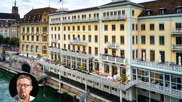 Thomas Straumann pumpte Millionen in das «Trois Rois», um es als «Stube der ­Basler» zu erhalten. ­Gewinn schreiben wird das Fünfsternehaus wohl nie. Dafür wurde ihm der Titel ­«Hotel des Jahres 2020» verliehen.