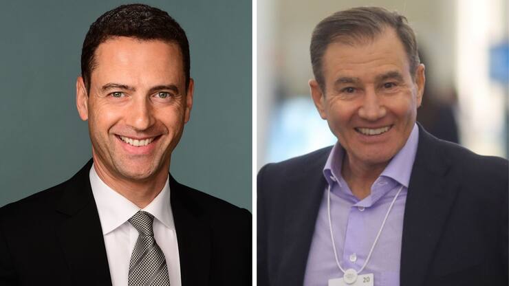 Gary Nagle und Ivan Glasenberg