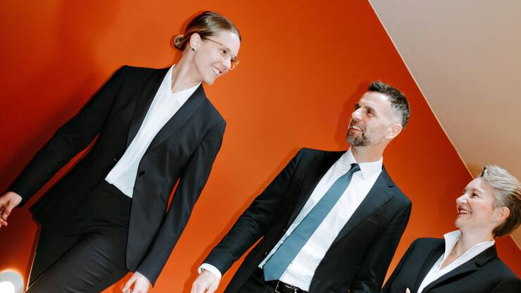 Mirielle Angela Wyss, Konstantinos Ntefeloudis, Nicole Trachsel von Maerki Baumann