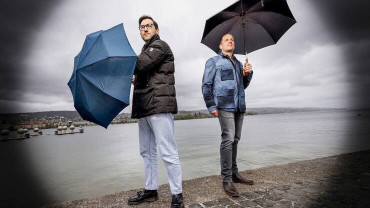 Startup Jua, v.l. Marvin Gabler, Andreas Brenner