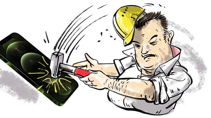 Kowalskys Crashtest iPhone 12 Pro