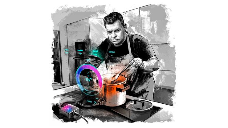 Ein Schweizer Start-up wagt sich in die Welt der smarten Küchengeräte: Wie macht sich der Kochtopf als Küchengehilfe?