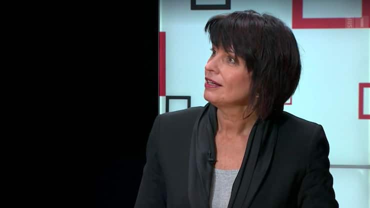 Doris Leuthard am Businesstalk im Dezember 2020