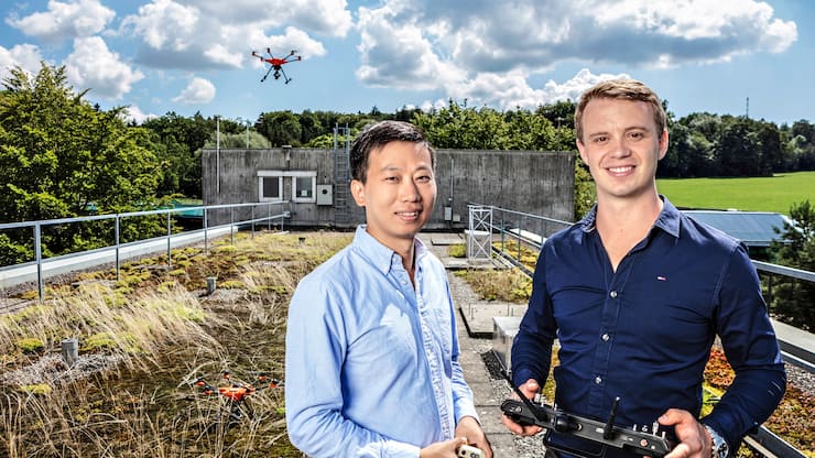 Zhenzhong Su (l.) und Lukas Meier von Fixposition.