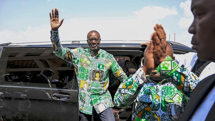 ein mann im wahlkampfTidjane Thiam will 2025 für die Demokratische Partei der Elfenbeinküste PDCI an den Präsidentschaftswahlen in ­seinem Heimatland antreten