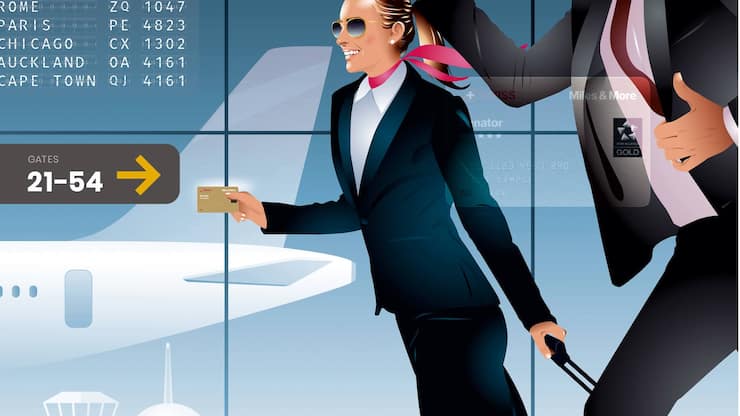 Flugmeilen Vielflieger