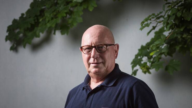Der Schweizer Unternehmer und Kunstsammler Thomas Schmidheiny (* 17. Dezember 1945) am Dienstag (07.06.16) in einem Hinterhof am Zeltweg in Zürich. Foto: Kilian J. Kessler/Ex-Press