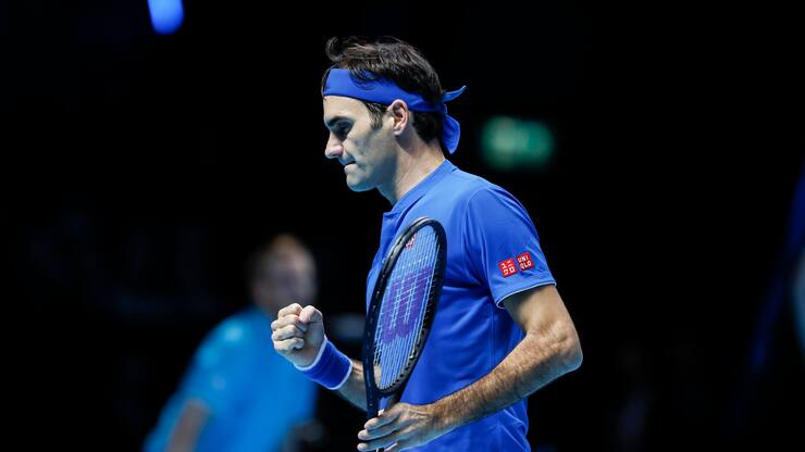 Roger Federer an den ATP Finals
