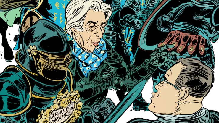 Kampf um die Geldherrschaft: Christine Lagarde Thomas Jordan