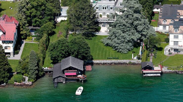 Tina Turner in Kuesnacht ZH Villa Algonquin