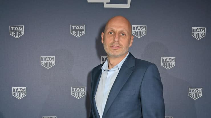 MONACO - MAY 24:   Stephane Bianchi, CEO of the LVMH Watchmaking Division and CEO of TAG Heuer attends an intimate dinner hosted by TAG Heuer kicking off the Monaco Formula 1 Grand Prix weekend by unveiling the Monaco 1969-1979 Limited Edition, the first of five new Monaco collector timepieces celebrating the 50th anniversary of the iconic watch, on May 24, 2019 in Monaco. (Photo by David M. Benett/Dave Benett/Getty Images for TAG Heuer)