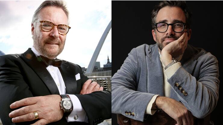 Brian Duffy (links) und Ben Clymer: Der Chef von Watches of Switzerland und der Gründer von «Hodinkee» sind neu Geschäftspartner.