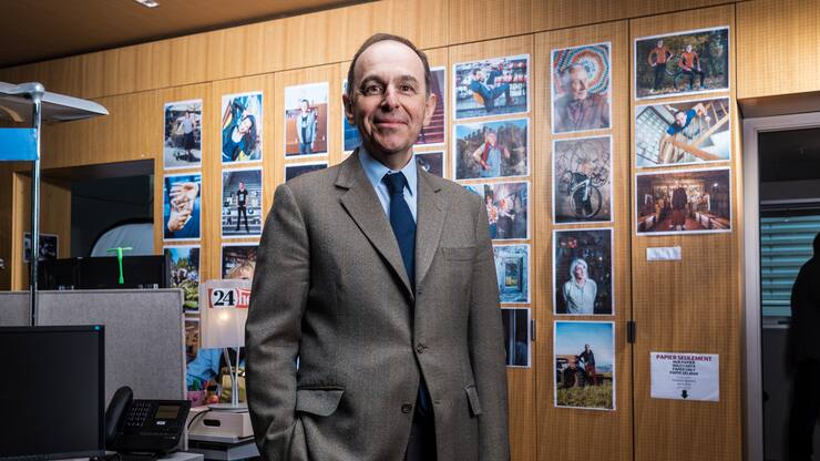 Monsieur Pietro Supino, dir. gÃ©nÃ©ral de Tamedia. Photo Bertrand Rey